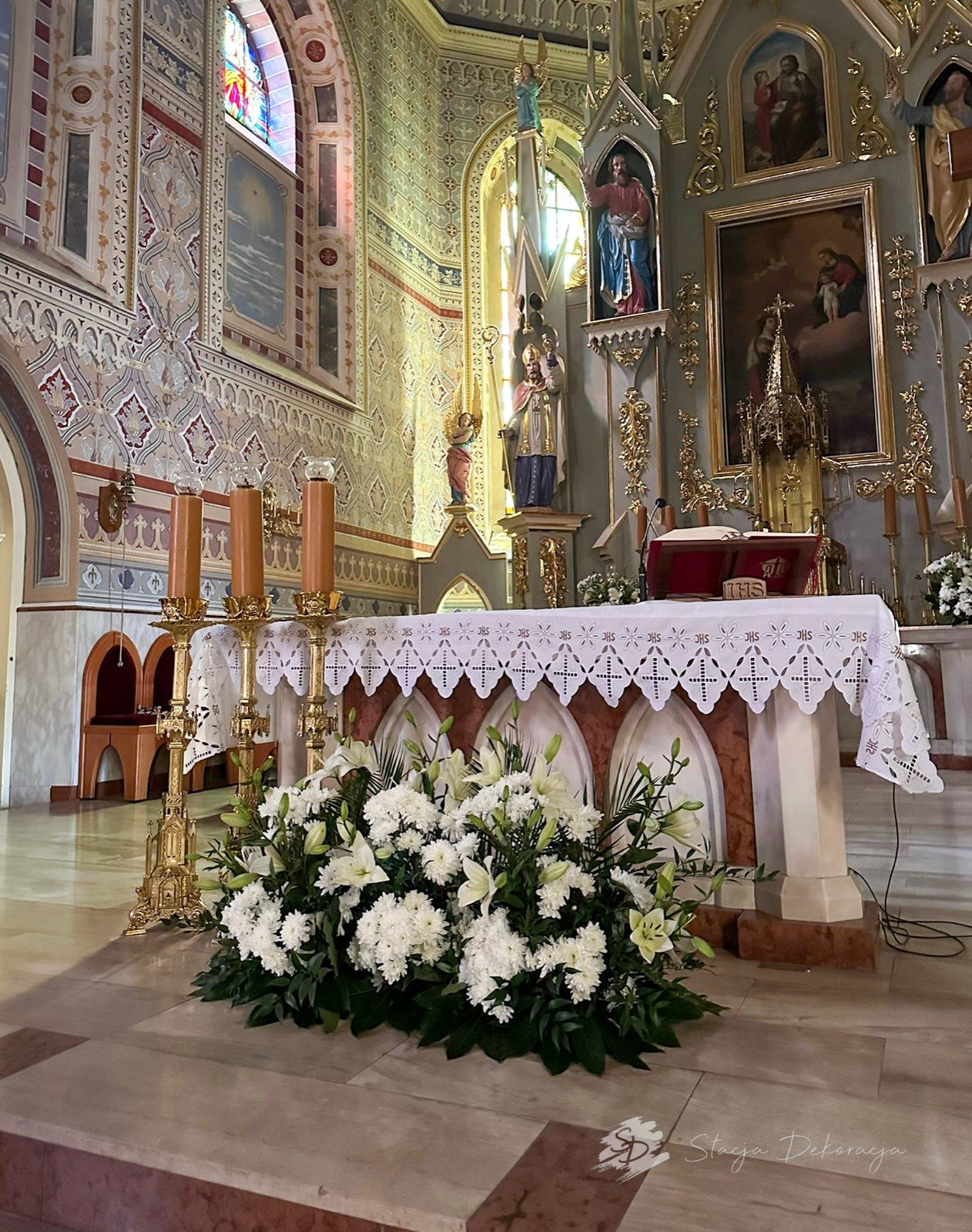Kościół – realizacja Stacja Dekoracja, Częstochowa